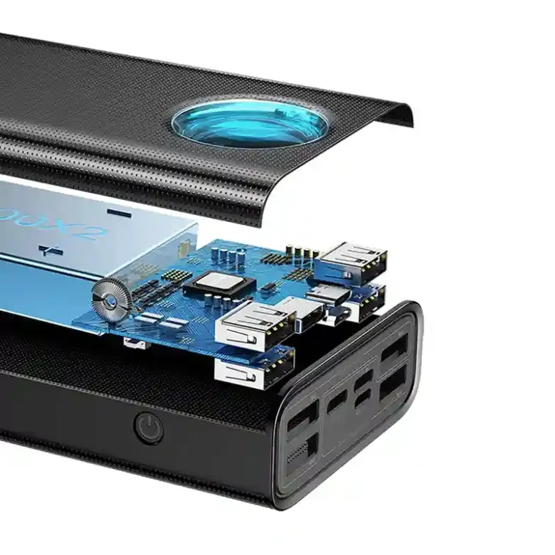 Powerbank Baseus Amblight 30000mAh, 4xUSB, USB-C, 65W (fekete) Powerbank Baseus Amblight 30000mAh, 4xUSB, USB-C, 65W (fekete)
