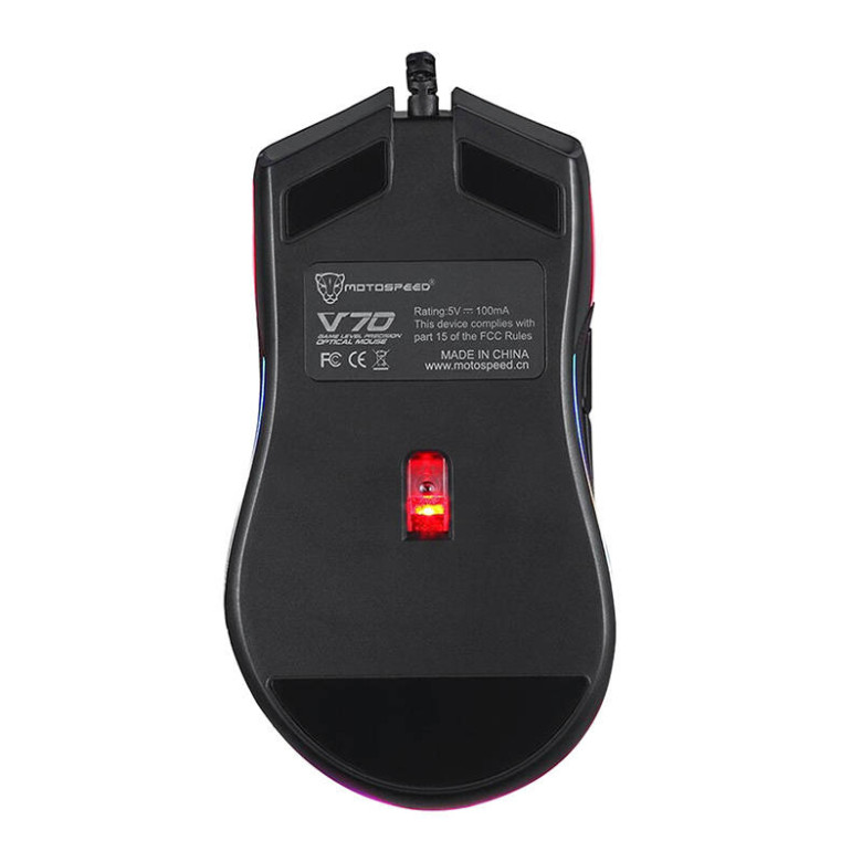 Motospeed V70 játékegér (fekete) Motospeed V70 játékegér (fekete)