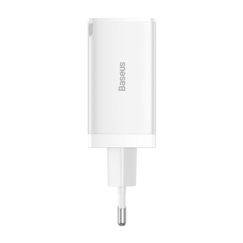 Baseus GaN5 Pro hálozati töltő, 2xUSB-C + USB, 65W (fehér) Baseus GaN5 Pro hálozati töltő, 2xUSB-C + USB, 65W (fehér)