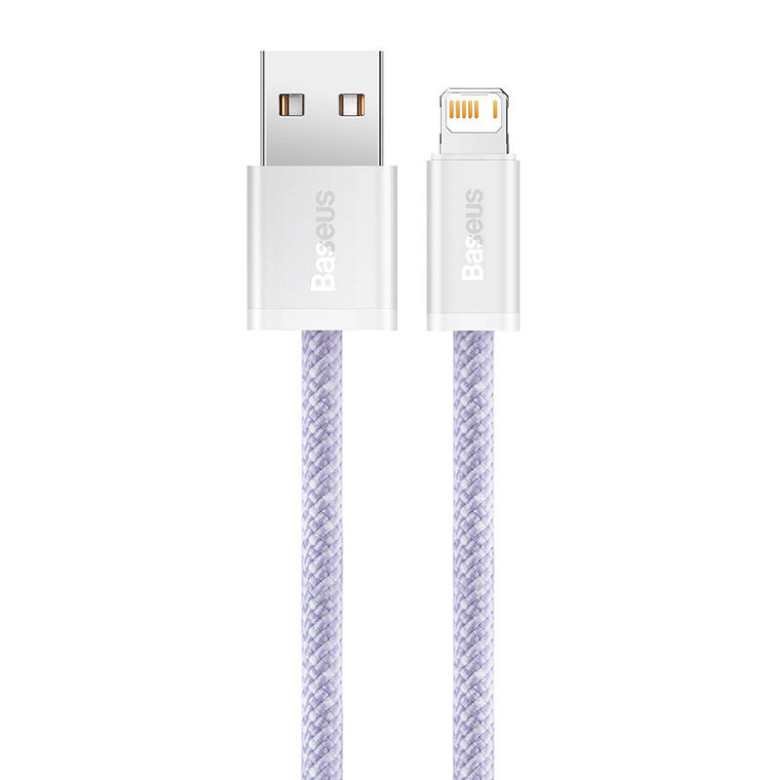 Baseus Dynamic 2 USB - Lightning töltőkábel, 2.4A, 1m (lila) Baseus Dynamic 2 USB - Lightning töltőkábel, 2.4A, 1m (lila)