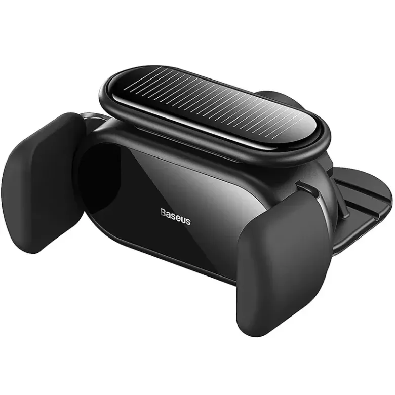 Baseus Steel Cannon Pro Elektromos autós telefontartó (fekete) Baseus Steel Cannon Pro Elektromos autós telefontartó (fekete)