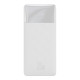 Baseus Bipow Powerbank, 10000mAh, 20W (fehér)