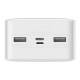 Baseus Bipow Powerbank, 30000mAh, 15W (fehér)