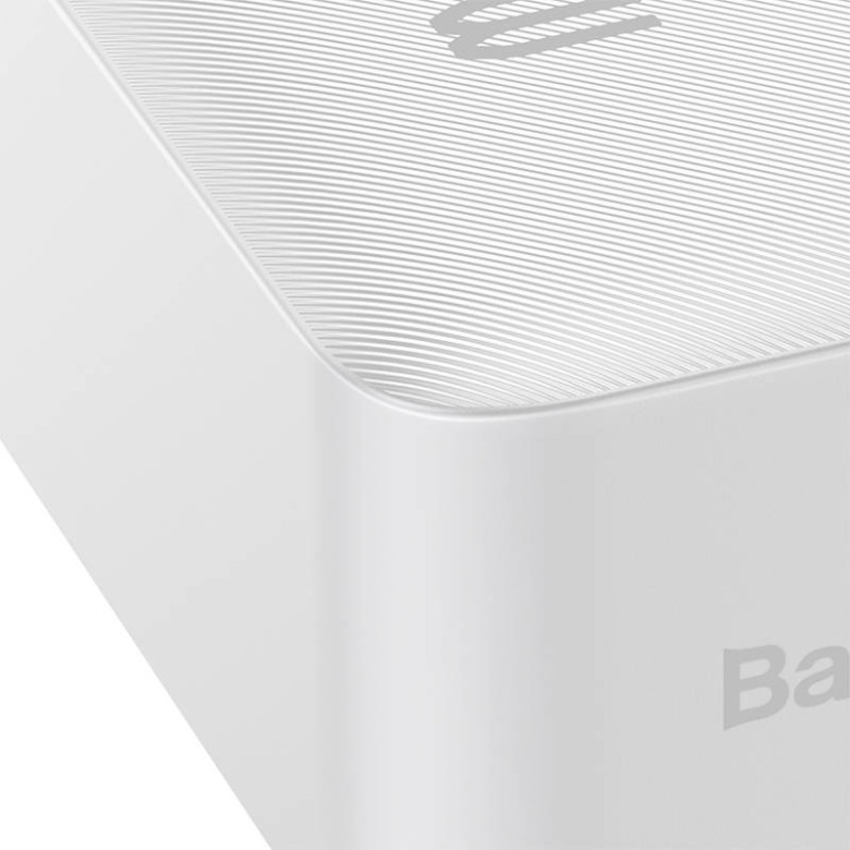 Baseus Bipow Powerbank, 30000mAh, 15W (fehér) Baseus Bipow Powerbank, 30000mAh, 15W (fehér)