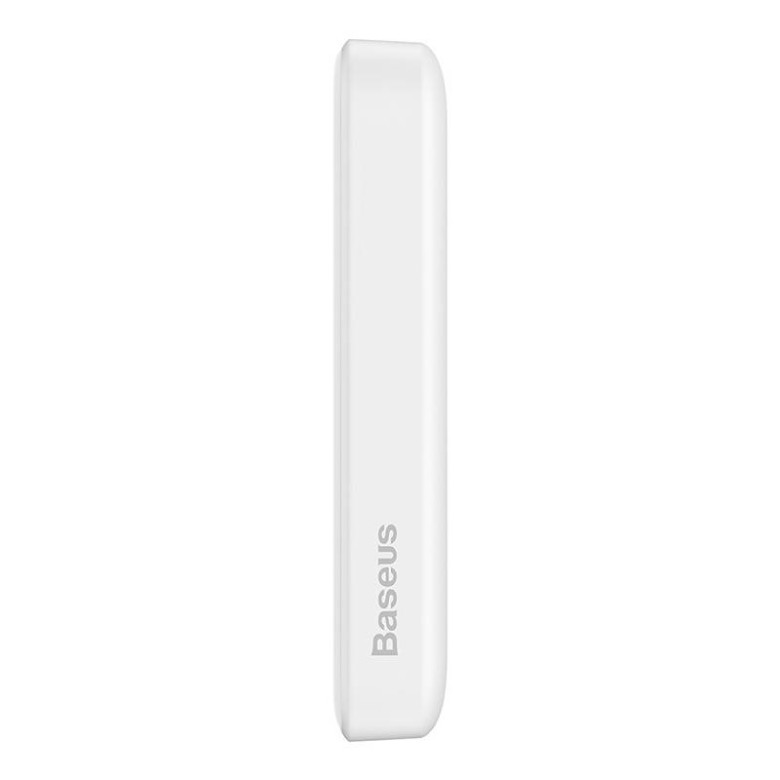 Baseus Magnetic Mini Powerbank, USB-C, 10000mAh, 20W, MagSafe (fehér) Baseus Magnetic Mini Powerbank, USB-C, 10000mAh, 20W, MagSafe (fehér)