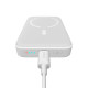Baseus Magnetic Mini Powerbank, USB-C, 10000mAh, 20W, MagSafe (fehér) Baseus Magnetic Mini Powerbank, USB-C, 10000mAh, 20W, MagSafe (fehér)