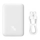 Baseus Magnetic Mini Powerbank, USB-C, 10000mAh, 20W, MagSafe (fehér) Baseus Magnetic Mini Powerbank, USB-C, 10000mAh, 20W, MagSafe (fehér)