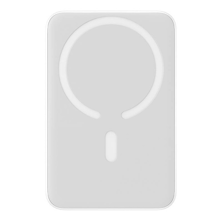 Baseus Magnetic Mini Powerbank, USB-C, 10000mAh, 20W, MagSafe (fehér) Baseus Magnetic Mini Powerbank, USB-C, 10000mAh, 20W, MagSafe (fehér)