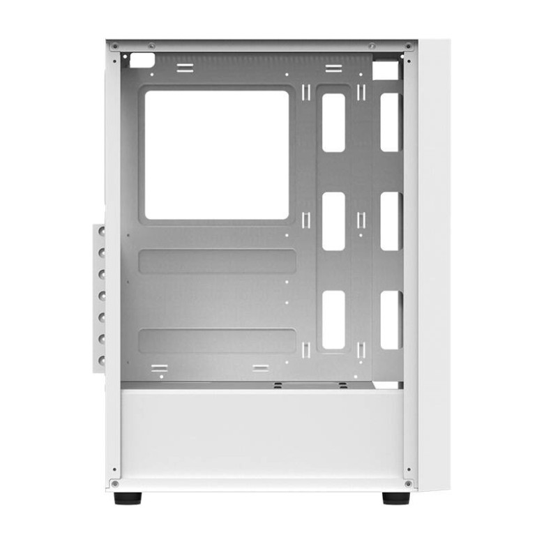 Darkflash A290 számítógépház + 3 RGB ventilátor (fehér)