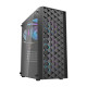 Darkflash DK351 számítógépház + 4 RGB ventilátor (fekete) Darkflash DK351 számítógépház + 4 RGB ventilátor (fekete)