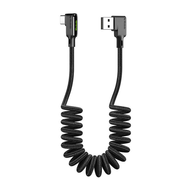 USB-USB-C kábel, Mcdodo CA-7310, szögletes, 1,8 m (fekete) USB-USB-C kábel, Mcdodo CA-7310, szögletes, 1,8 m (fekete)
