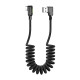 USB-USB-C kábel, Mcdodo CA-7310, szögletes, 1,8 m (fekete) USB-USB-C kábel, Mcdodo CA-7310, szögletes, 1,8 m (fekete)