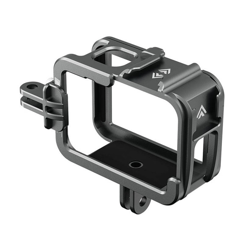 Telesin alumínium biztonsági tok GoPro Hero 12 / 11 / 10 / 9 kamerához függőleges fogantyúval Telesin alumínium biztonsági tok GoPro Hero 12 / 11 / 10 / 9 kamerához függőleges fogantyúval