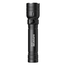 Zseblámpa Superfire GTS6 – 360 lm, USB-C, 7W, 5 mód, 150 m