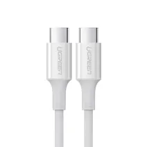 UGREEN USB 2.0 USB-C-USB-C kábel, 1 m (fehér)