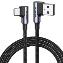 UGREEN US176 USB-C - USB-A 2.0 kábel, 3A, 3m (fekete) UGREEN US176 USB-C - USB-A 2.0 kábel, 3A, 3m (fekete)