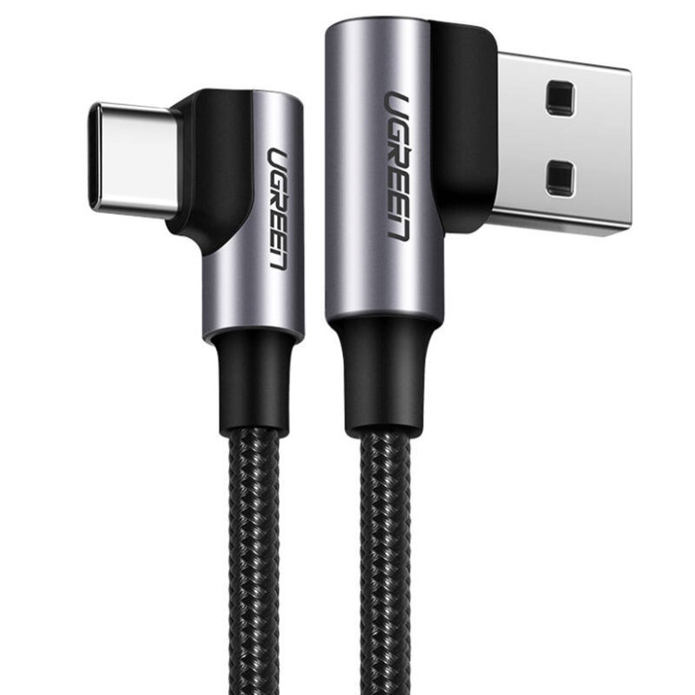 UGREEN US176 USB-C - USB-A 2.0 kábel, 3A, 3m (fekete) UGREEN US176 USB-C - USB-A 2.0 kábel, 3A, 3m (fekete)