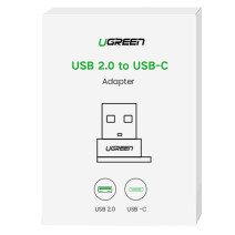 UGREEN USB-C USB-A 2.0 USB adapter (fekete)