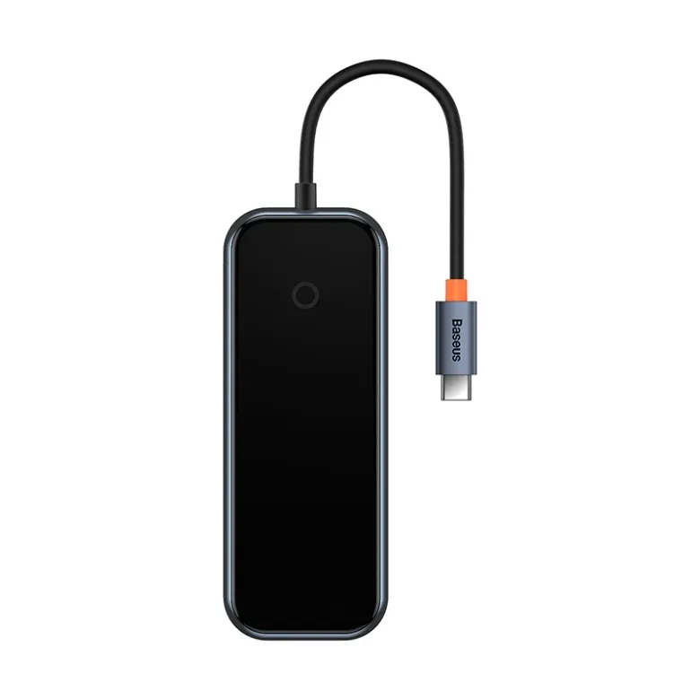 Baseus 4 az 1-ben HUB adapter USB-C - 4xUSB 3.0 (sötétszürke) Baseus 4 az 1-ben HUB adapter USB-C - 4xUSB 3.0 (sötétszürke)
