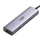 UGREEN Adapter Hub, USB-C 2x, USB 3.0, HDMI, RJ45, SD/TF UGREEN Adapter Hub, USB-C 2x, USB 3.0, HDMI, RJ45, SD/TF