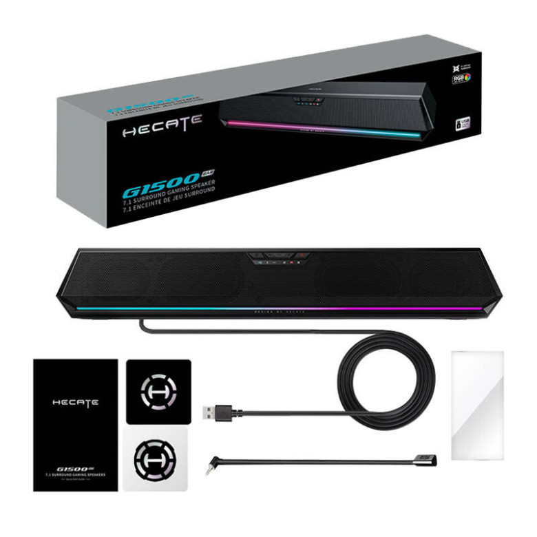 Edifier HECATE G1500 Gaming Soundbar Soundbar (fekete)