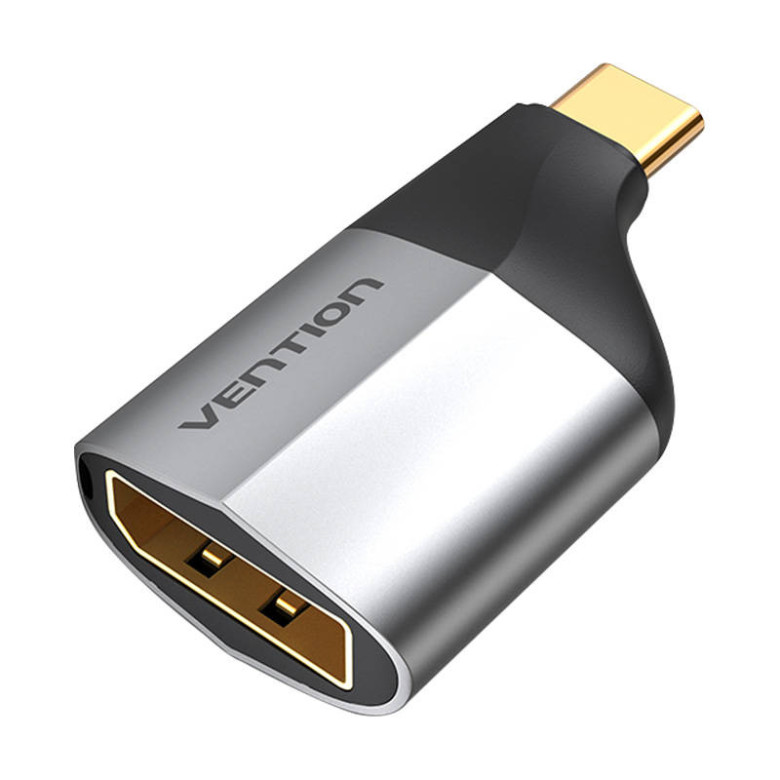 Adapter USB-C - DisplayPort Vention TCCH0 (czarny) Adapter USB-C - DisplayPort Vention TCCH0 (czarny)