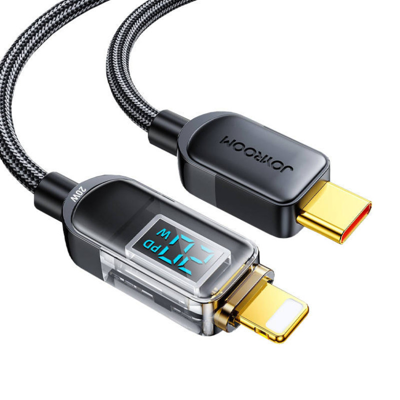 USB-C Lightning kábel 20W 1.2m Joyroom S-CL020A4 (czarny) USB-C Lightning kábel 20W 1.2m Joyroom S-CL020A4 (czarny)
