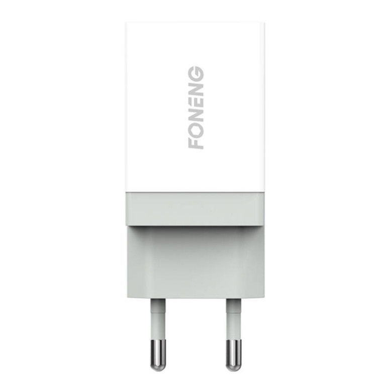 Foneng K210 hálózati töltő, 1xUSB + Micro-USB kábel Foneng K210 hálózati töltő, 1xUSB + Micro-USB kábel