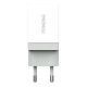 Foneng K210 hálózati töltő, 1xUSB + Micro-USB kábel