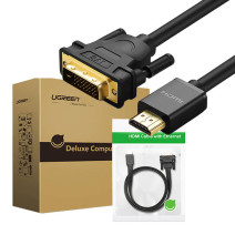 UGREEN 11150 HDMI - DVI kábel, 1,5 m (fekete)