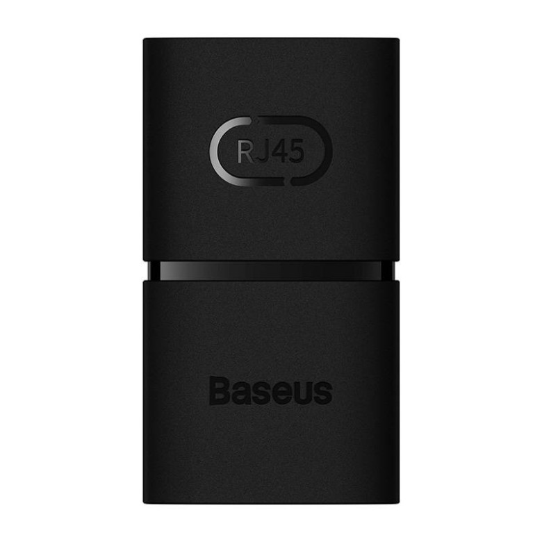 Baseus AirJoy Series RJ-45 internetkábel-csatlakozó (fekete) Baseus AirJoy Series RJ-45 internetkábel-csatlakozó (fekete)