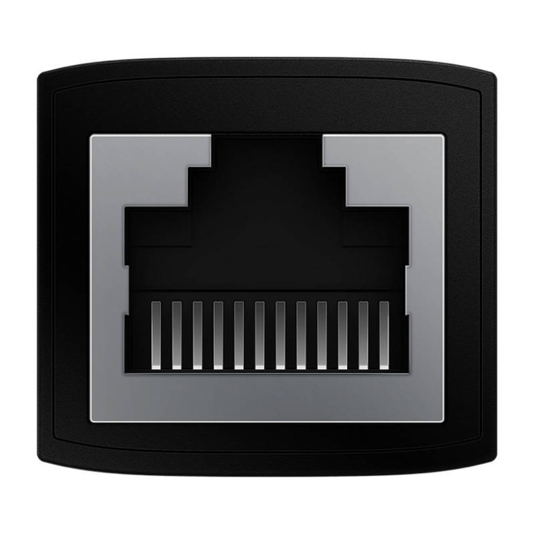 Baseus AirJoy Series RJ-45 internetkábel-csatlakozó (fekete) Baseus AirJoy Series RJ-45 internetkábel-csatlakozó (fekete)