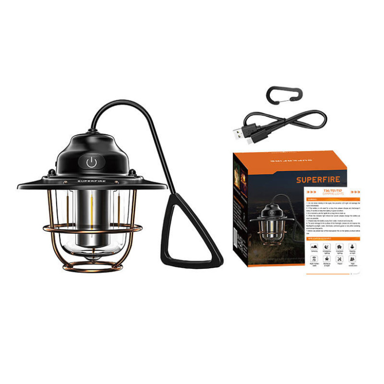Kemping lámpa Superfire T57 – 7 mód Kemping lámpa Superfire T57 – 7 mód