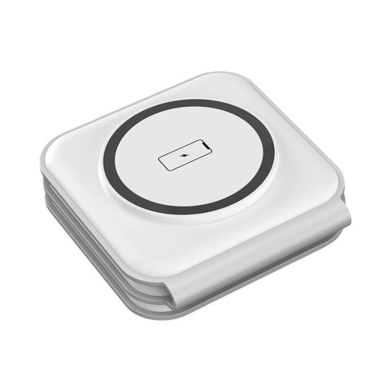Choetech T588-F 3in1 mágneses induktív töltő 15W (fehér) Choetech T588-F 3in1 mágneses induktív töltő 15W (fehér)