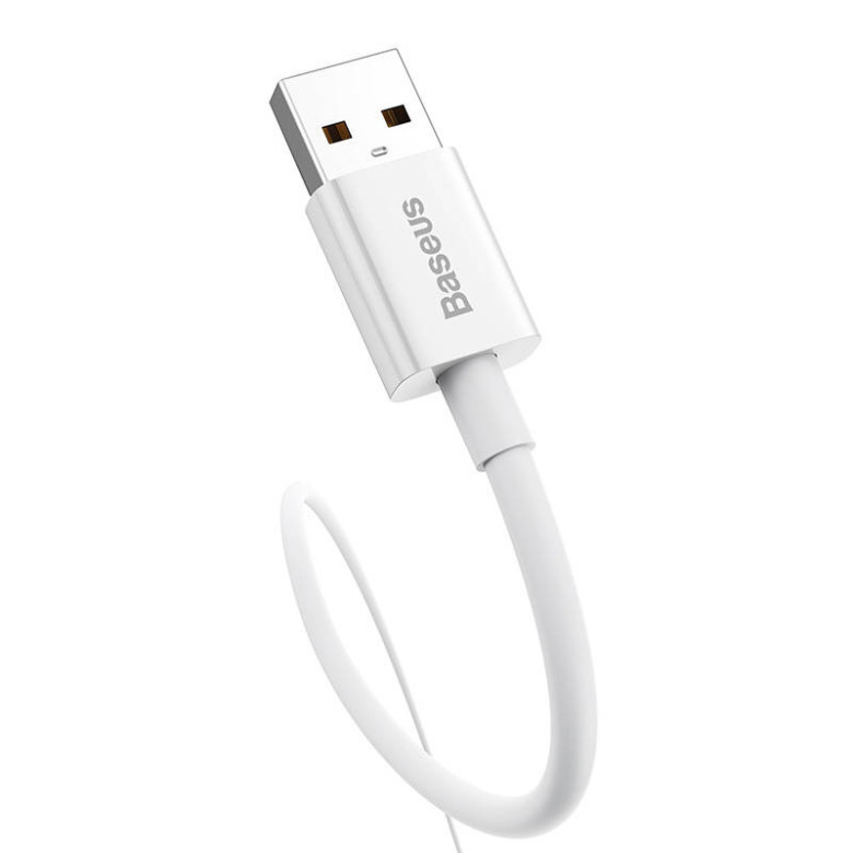 Baseus Superior USB - USB-C kábel, 100W, 1m (fehér) Baseus Superior USB - USB-C kábel, 100W, 1m (fehér)