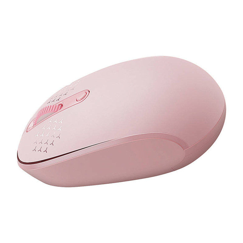 Baseus F01B vezeték nélküli egér, Tri-mode 2.4G BT 5.0 1600 DPI (rózsaszín) Baseus F01B vezeték nélküli egér, Tri-mode 2.4G BT 5.0 1600 DPI (rózsaszín)