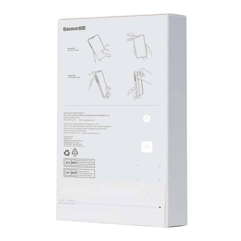 Baseus Simple átlátszó tok, iPhone 13