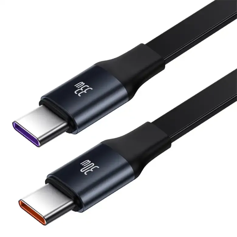 Baseus Enjoyment autós töltő USB-C kábellel, 33W (fekete) Baseus Enjoyment autós töltő USB-C kábellel, 33W (fekete)