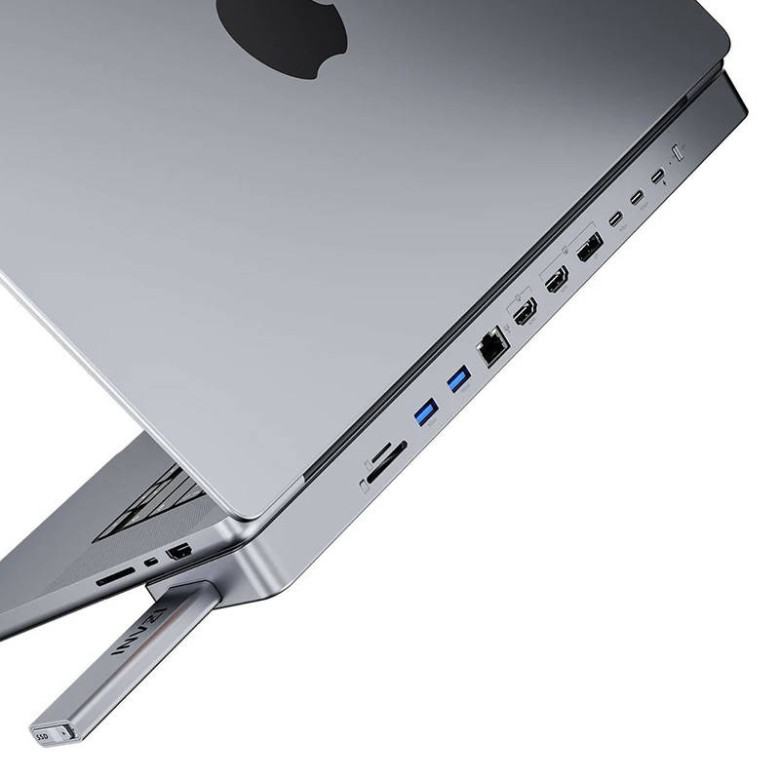 Dokkolóállomás / USB-C hub MacBook Pro 13 Dokkolóállomás / USB-C hub MacBook Pro 13