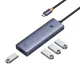 Baseus UltraJoy USB-C  4 az 1-ben USB 3.0 (szürke)