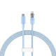 Baseus Explorer Series USB-C / Lightning gyorstöltő kábel 1m, 20W (kék)