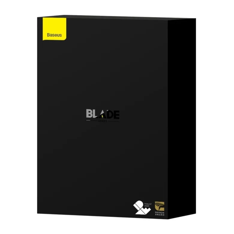 Baseus Blade Powerbank, 20000mAh, 2xUSB, 2xUSB-C + cable USB-C 100W (fekete) Baseus Blade Powerbank, 20000mAh, 2xUSB, 2xUSB-C + cable USB-C 100W (fekete)