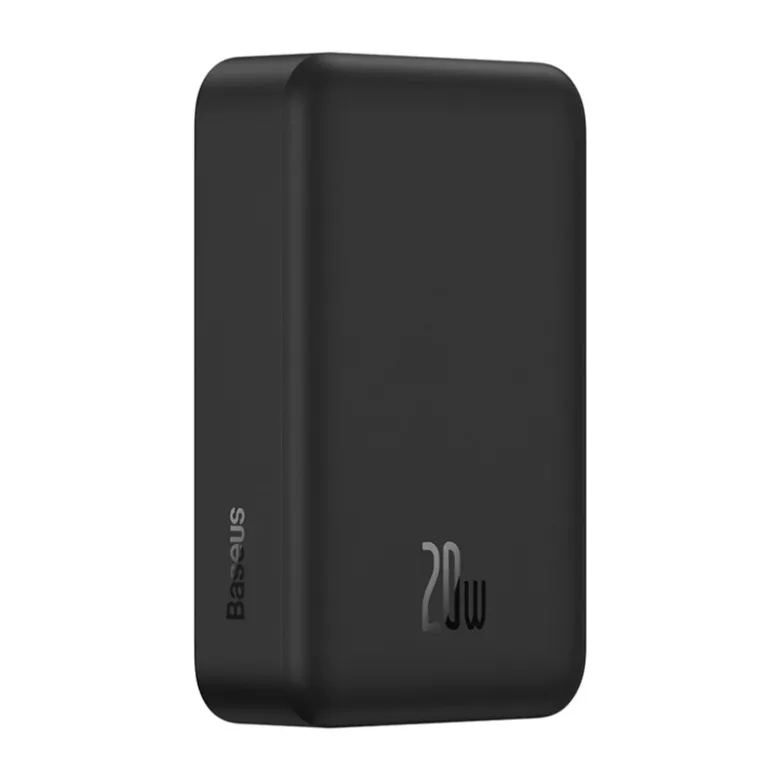 Baseus Magnetic Mini Powerbank, 20000mAh, USB-C, 20W, MagSafe (fekete)