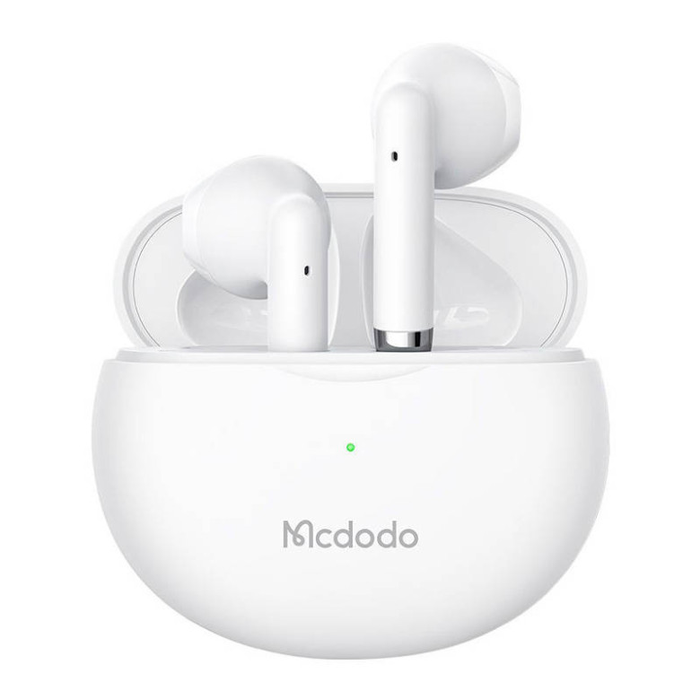 Mcdodo TWS fülhallgató HP-8030 (fehér) fülbe helyezhető fejhallgató Mcdodo TWS fülhallgató HP-8030 (fehér) fülbe helyezhető fejhallgató