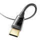 Mcdodo USB-C kábel CA-2092, 6A, 1.8m (fekete) Mcdodo USB-C kábel CA-2092, 6A, 1.8m (fekete)