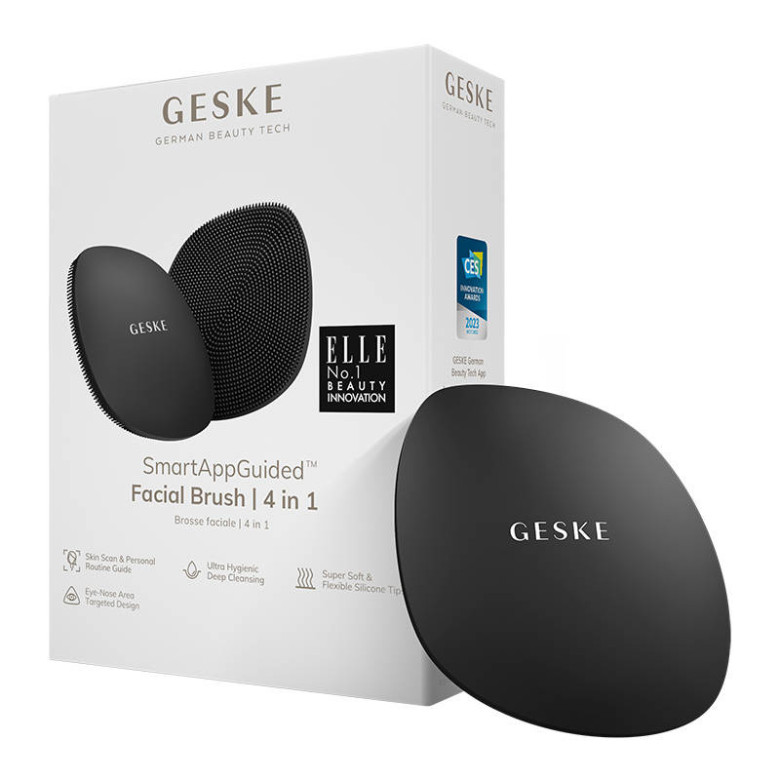 Geske 4 az 1-ben okos arctisztító kefe (fekete)