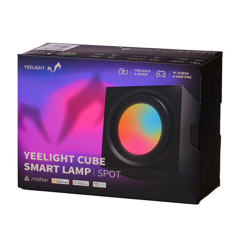 Yeelight Smart Cube Light Spot kocka alakú okos gaming világítás - alap Yeelight Smart Cube Light Spot kocka alakú okos gaming világítás - alap
