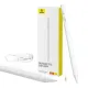 Baseus Smooth Writing 2 Stylus Lite LED-es kijelzővel (fehér) Baseus Smooth Writing 2 Stylus Lite LED-es kijelzővel (fehér)