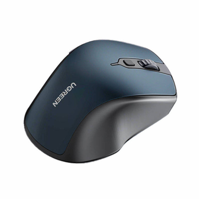 UGREEN MU101 vezeték nélküli egér 2.4G+BT (kék) UGREEN MU101 vezeték nélküli egér 2.4G+BT (kék)