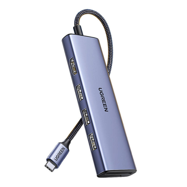 UGREEN Revodok CM511 Adapter hub USB-C - HDMI, 3x USB-A 3.0, SD/TF UGREEN Revodok CM511 Adapter hub USB-C - HDMI, 3x USB-A 3.0, SD/TF